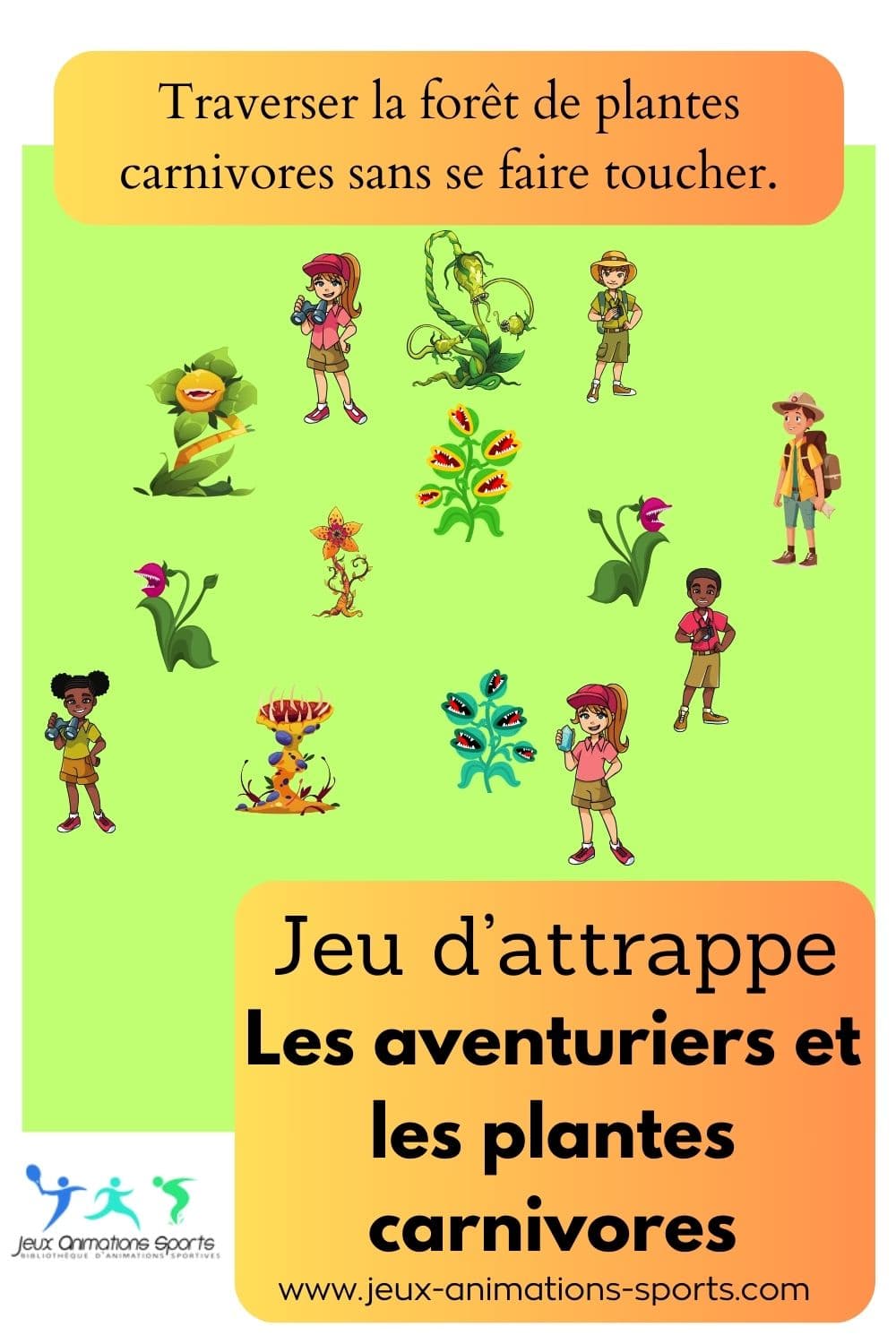 Les aventuriers et les plantes carnivores