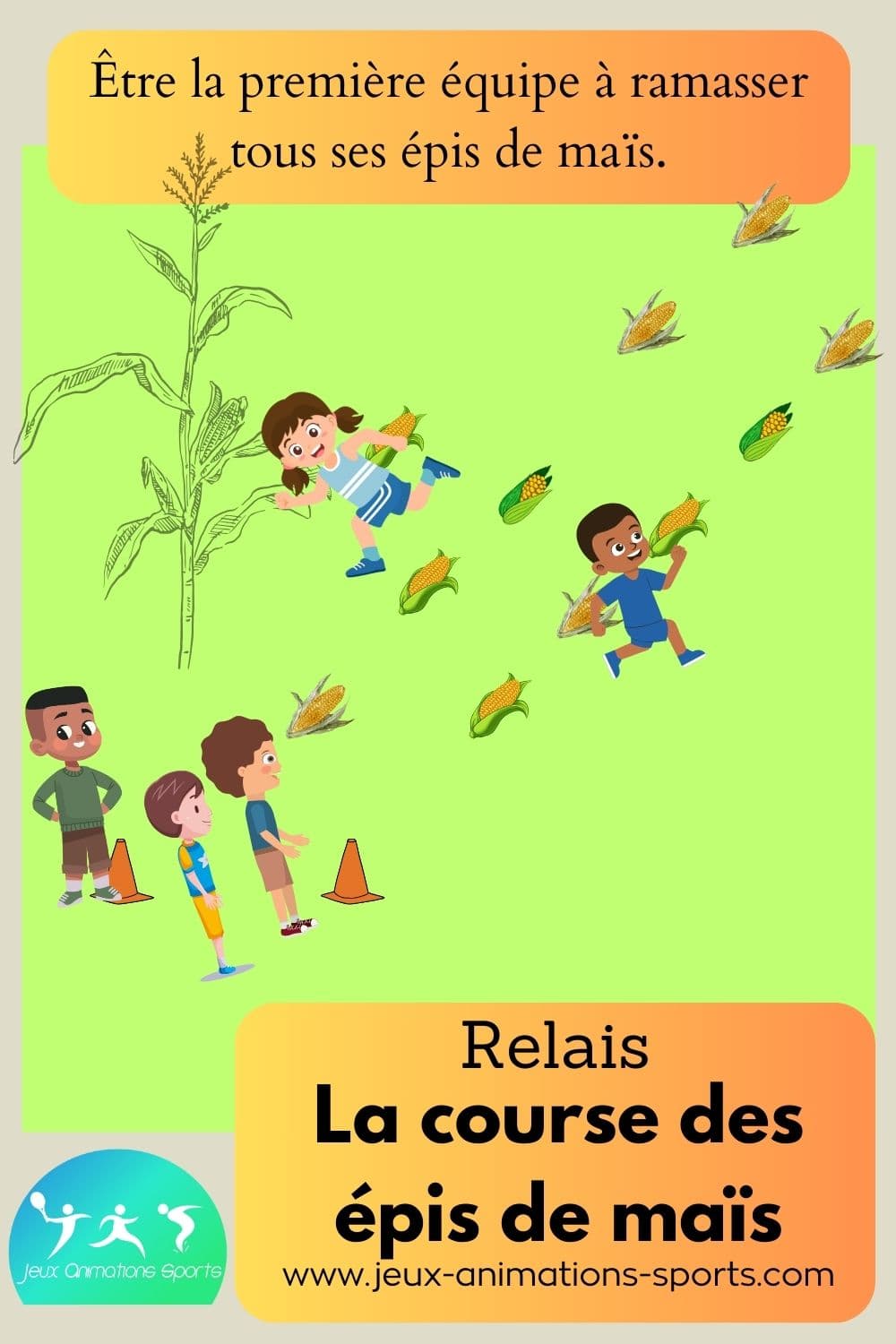 La course des épis de maïs